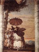 TIEPOLO, Giovanni Domenico Summer Stroll r oil on canvas